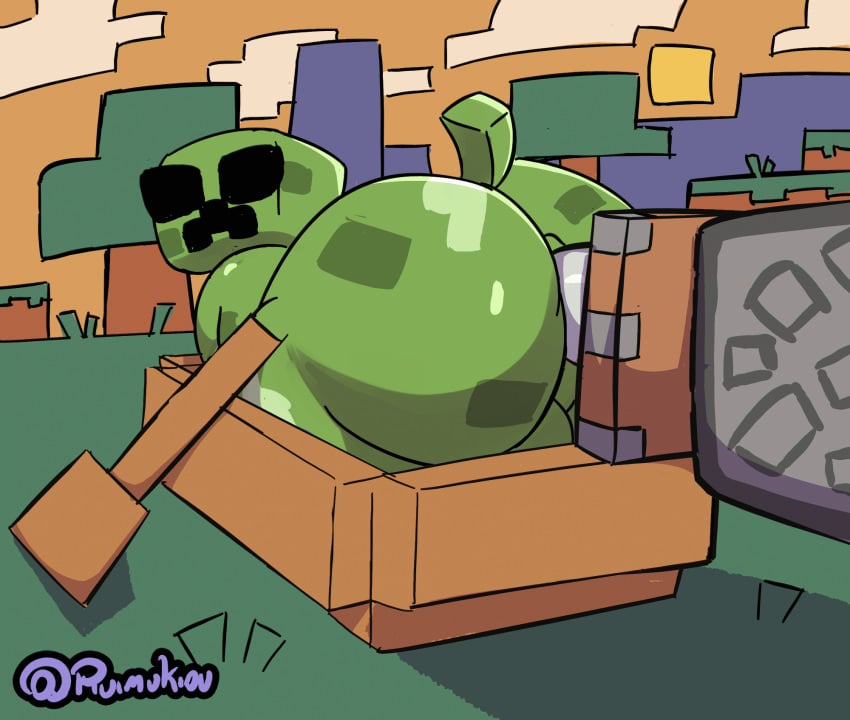 Creeper (Minecraft) Rule 34 Image