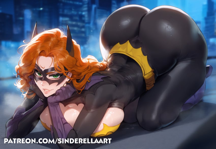 ai_generated ass_bigger_than_head barbara_gordon batgirl batman_(series) big_breasts big_butt breasts_bigger_than_head busty costume curvaceous dc dc_comics female heavenly_ass hero heroine huge_ass huge_breasts large_ass large_breasts patreon patreon_url patreon_username sinderellaart superhero thick thick_ass thick_legs thick_thighs voluptuous voluptuous_female