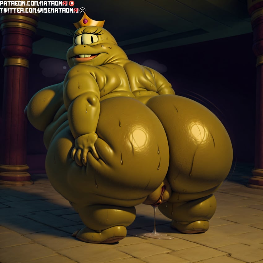 4k ai_generated alien bbw breasts fat female futurama highres hips huge_breasts huge_butt huge_hips hyper massive_ass massive_breasts massive_thighs matronai_(artist) mature mature_female mature_woman ndnd obese obese_female off_model old older_female overweight overweight_female patreon patreon_username pinup pussy solo solo_female ssbbw stable_diffusion sweat sweating thick_ass thick_thighs thighs twitter_username wide_hips