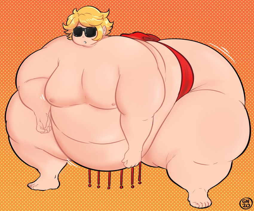 1boy 1femboy 2020 big_thighs blonde_hair chubby chubby_femboy chubby_male dave_strider dotted_background fat fat_arms fat_ass fat_belly fat_femboy fat_fetish fat_male fat_man fat_thighs femboy gammanaut gay homestuck huge_ass light-skinned_male light_skin male male_only massive_ass mawashi moobs morbidly_obese morbidly_obese_femboy morbidly_obese_male ms_paint_adventures obese obese_male overweight overweight_male pecs solo squatting sumo sumo_wrestler sunglasses superchub thick_thighs thighs ussbhm weight_gain wide_hips