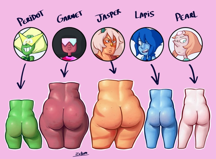 5girls ass ass_bigger_than_head ass_comparison ass_focus ass_size_chart big_ass big_butt big_thighs butt cartoon_network fat_ass fat_butt female female_only flipz89 garnet_(steven_universe) gem_(species) giant_ass giant_butt gigantic_ass gigantic_butt hips huge_ass huge_butt huge_thighs jasper_(steven_universe) lapis_lazuli_(steven_universe) large_ass large_butt light-skinned_female massive_ass massive_butt naked nude pearl_(steven_universe) peridot_(steven_universe) skinny_waist steven_universe uncensored wide_hips