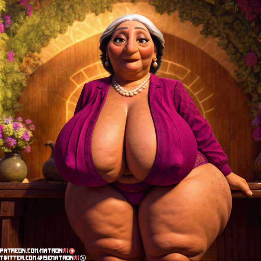 1girls 4k ai_generated alma_madrigal bbw belly belly_button big_belly big_breasts big_butt breasts cellulite clothing disney encanto female female_focus female_only gilf granny highres hips hips_wider_than_shoulders huge_ass huge_breasts large_breasts large_butt massive_ass massive_breasts massive_butt massive_thighs matronai_(artist) mature mature_female mature_woman navel patreon patreon_username pinup shiny_skin solo solo_female solo_focus ssbbw stable_diffusion sweat sweating thick_hips thick_legs thick_thighs thighs twitter_username wide_hips