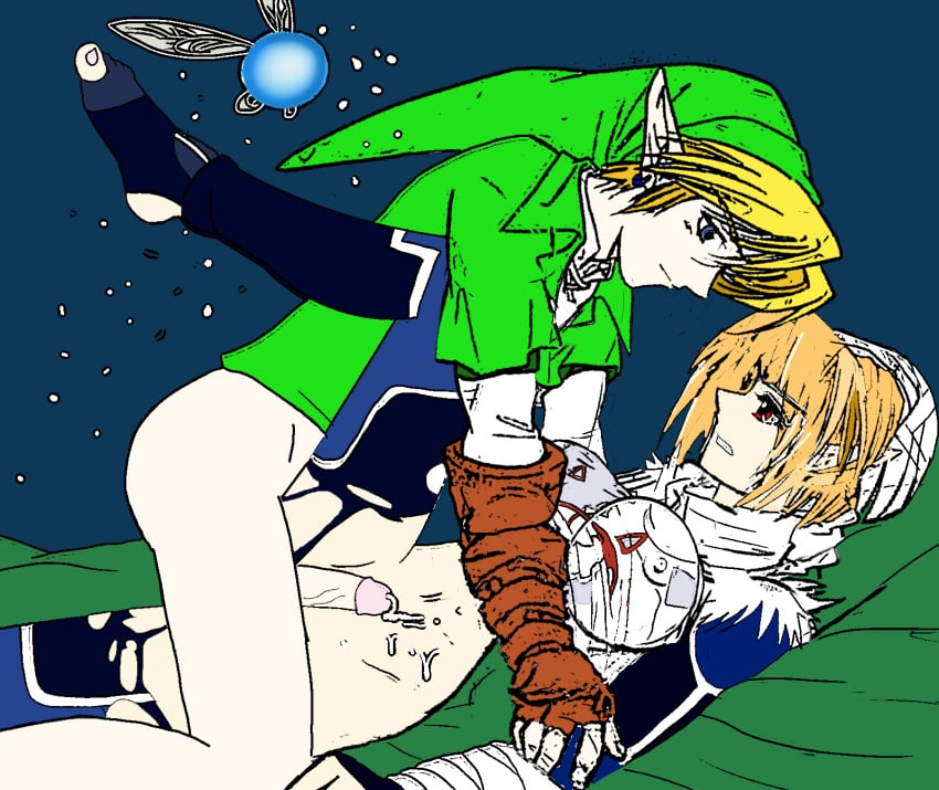 female link link_(ocarina_of_time) male navi ocarina_of_time princess_zelda sheik tagme the_legend_of_zelda