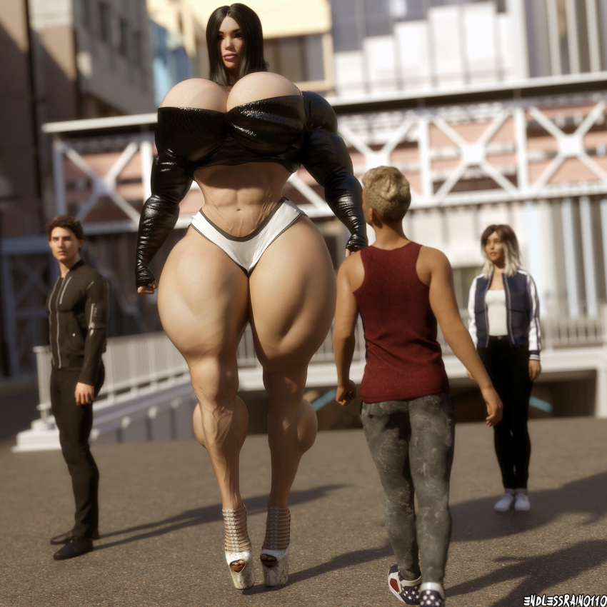 2boys 2girls 3d amazonian ass big_ass big_breasts bigger_female breasts bust busty chest curvaceous curvy curvy_figure endlessrain0110 female female_focus giantess high_heels hips hourglass_figure huge_ass huge_breasts human large_ass large_breasts larger_female legs light-skinned_female light_skin lips macro macro_female mature mature_female mini_giantess original original_character platform_heels shorter_female slim_waist smaller_male tall_female tall_girl taller_female taller_girl thick thick_hips thick_legs thick_thighs thighs top_heavy top_heavy_breasts voluptuous voluptuous_female waist wide_hips