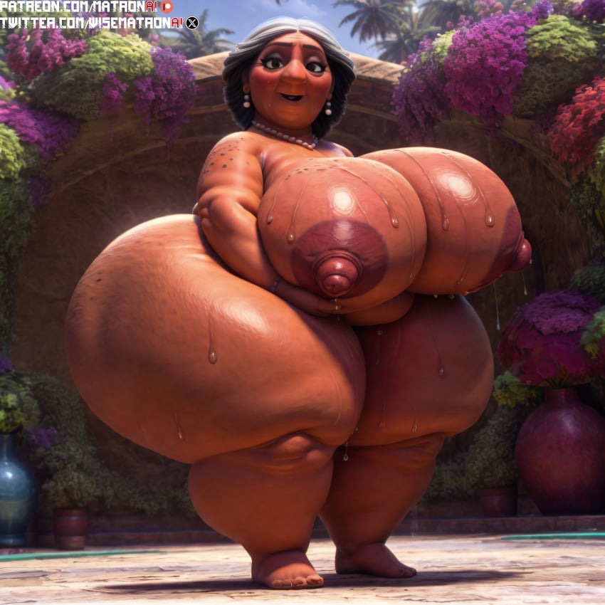 1girls 4k ai_generated alma_madrigal areola areolae bbw belly belly_button big_belly big_breasts big_butt breasts cellulite disney encanto female female_focus female_only gilf granny highres hips hips_wider_than_shoulders huge_ass huge_breasts large_breasts large_butt massive_ass massive_breasts massive_butt massive_thighs matronai_(artist) mature mature_female mature_woman naked naked_female navel nipples nude nude_female patreon patreon_username pinup shiny_skin solo solo_female solo_focus ssbbw stable_diffusion sweat sweating thick_hips thick_legs thick_thighs thighs twitter_username wide_hips