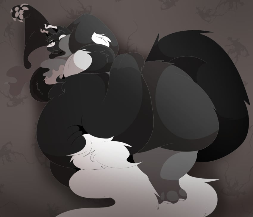 bbm big_breasts breasts castdraws_(artist) cleavage furry huge_breasts moobs overweight tagme thick_thighs wide_hips