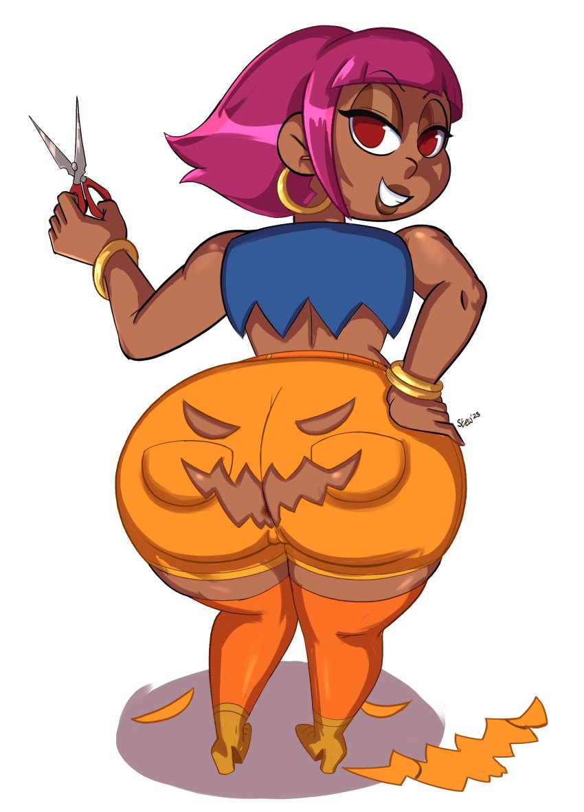 cartoon_network female female_only halloween ok_k.o.!_let's_be_heroes shannon_(ok_k.o.!_let's_be_heroes) shannon_boxman stewsspicyblog tagme