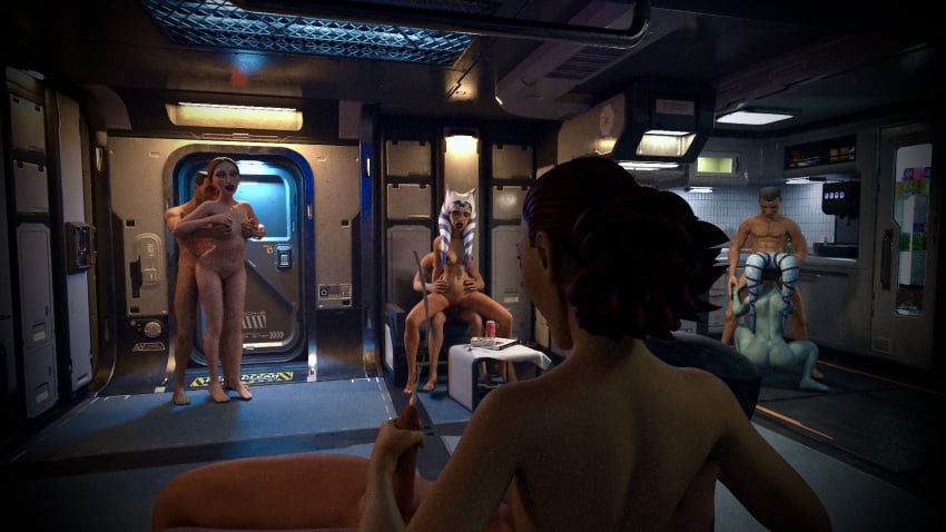 aayla_secura ahsoka_tano barriss_offee clone_trooper clone_wars female mirialan orgy padme_amidala pollonix13 star_wars the_clone_wars:_season_two togruta twi'lek