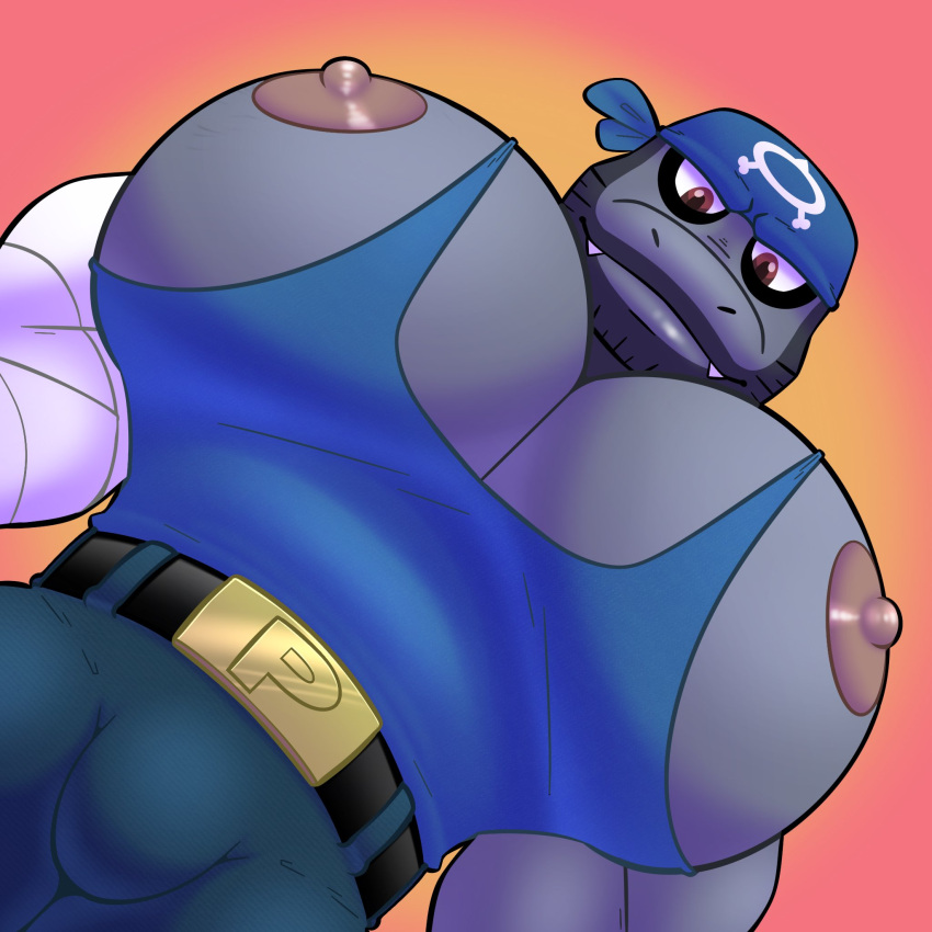 big_breasts big_chest big_pecs blake_(tanookers) breasts colelucario generation_1_pokemon gigantic_chest gigantic_pecs huge_breasts huge_chest huge_pecs large_pectorals machoke man_boobs man_breasts massive_chest massive_pecs moobs tagme tanookers