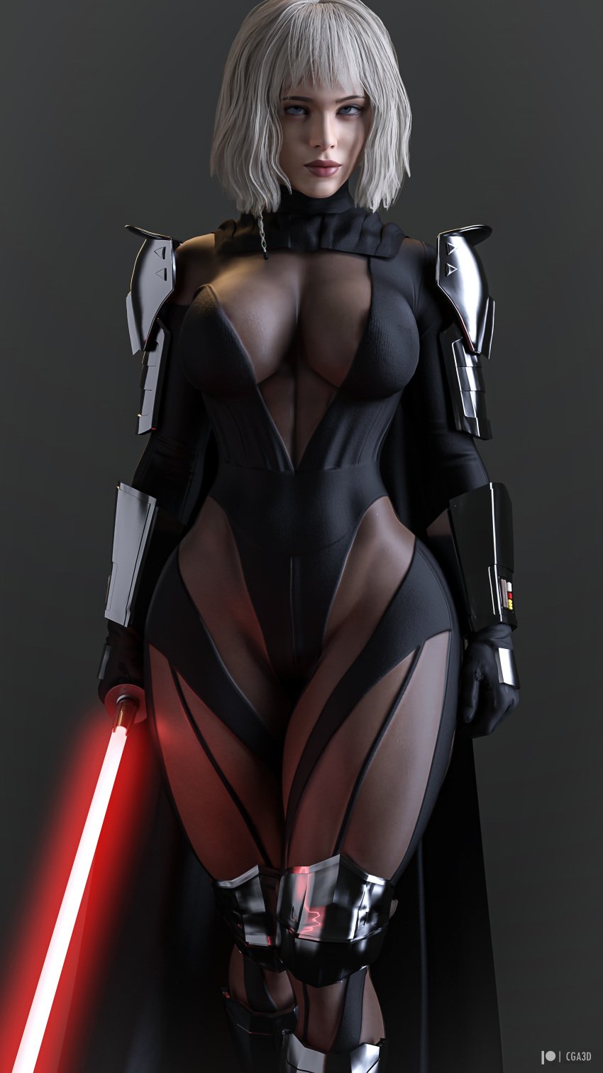 1girls 3d 3d_(artwork) 3d_render alternate_version_available armor armored_boots armored_female big_areola big_nipples blue_eyes braid braided_hair cape celebrity cga3d child_bearing_hips cleavage cleavage_cutout clothed clothed_female clothing curvaceous curvaceous_female curvaceous_figure curves curvy curvy_body curvy_female curvy_figure curvy_hips curvy_thighs dark_nipples disney erect_nipples erect_nipples_under_clothes erotichris female female_focus female_only fit fit_female footwear front_view fully_clothed holding_object holding_weapon hourglass_figure huge_areolae huge_nipples ivanna_sakhno knee_pads large_areolae large_nipples light-skinned_female light_skin looking_at_viewer nipples_visible_through_clothing pale-skinned_female pale_skin patreon_logo see-through see-through_clothing shin_hati short_hair shoulder_pads simple_background solo solo_female solo_focus standing star_wars thick_thighs tied_hair toned toned_body toned_female watermark weapon wide_hips