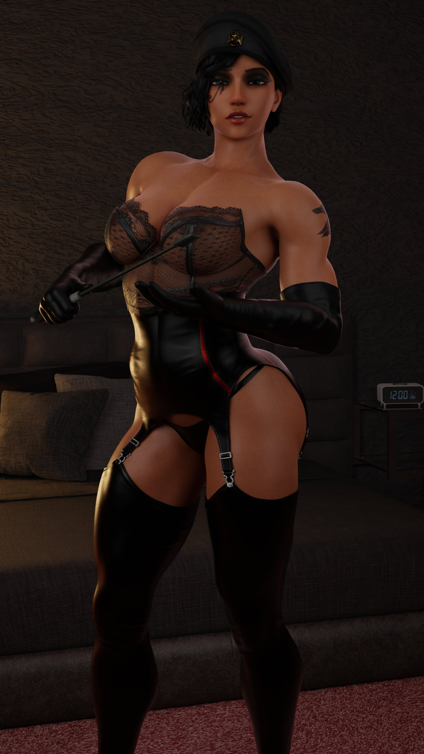 1girls 3d abs ass big_ass big_breasts blizzard_entertainment breasts burningastral dark-skinned_female dark_skin dominatrix fareeha_amari female female_only femdom fit fit_female lingerie mature_female milf muscular muscular_female overwatch overwatch_2 pharah solo solo_focus straight_hair tagme thick_thighs wide_hips