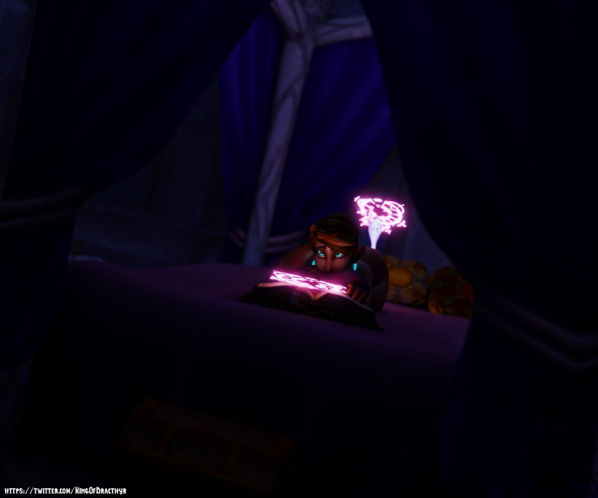 3d bed bedroom blizzard_entertainment female gnome gnome_(warcraft) gnome_female kingofdracthyr tagme tentacle tentacle_penetration warcraft world_of_warcraft