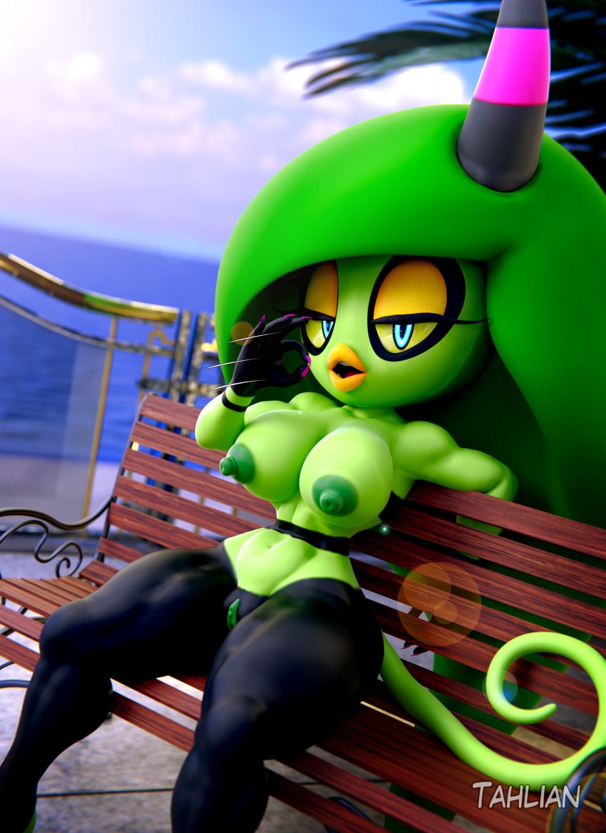 1girls 3d 3d_(artwork) 3d_model alien alien_girl anthro areolae deadly_six fellatio_gesture female female_only kabalmystic looking_at_viewer nipples nude nude_female pussy sega sitting solo sonic_(series) sonic_lost_world sonic_the_hedgehog_(series) tahlian thick_thighs wide_hips zeena zeena_(kabalmystic) zeti zeti_(species)