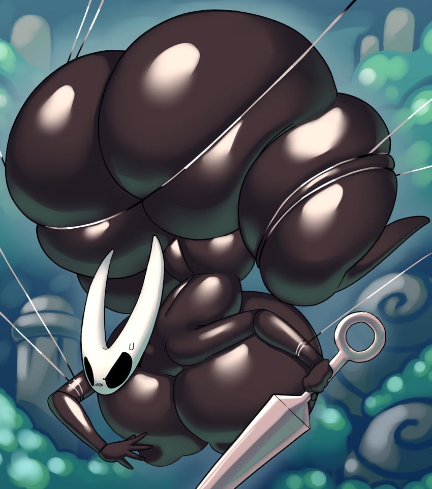 1girls angstrom anthro ass big_ass big_breasts black_body blade breasts bubble_butt busty fat_ass female female_only hollow_knight hornet_(hollow_knight) huge_ass huge_breasts hyper hyper_ass large_ass large_breasts massive_ass nude nude_female png restrained solo string thick_ass thick_thighs thunder_thighs tied_up weapon wide_hips wire