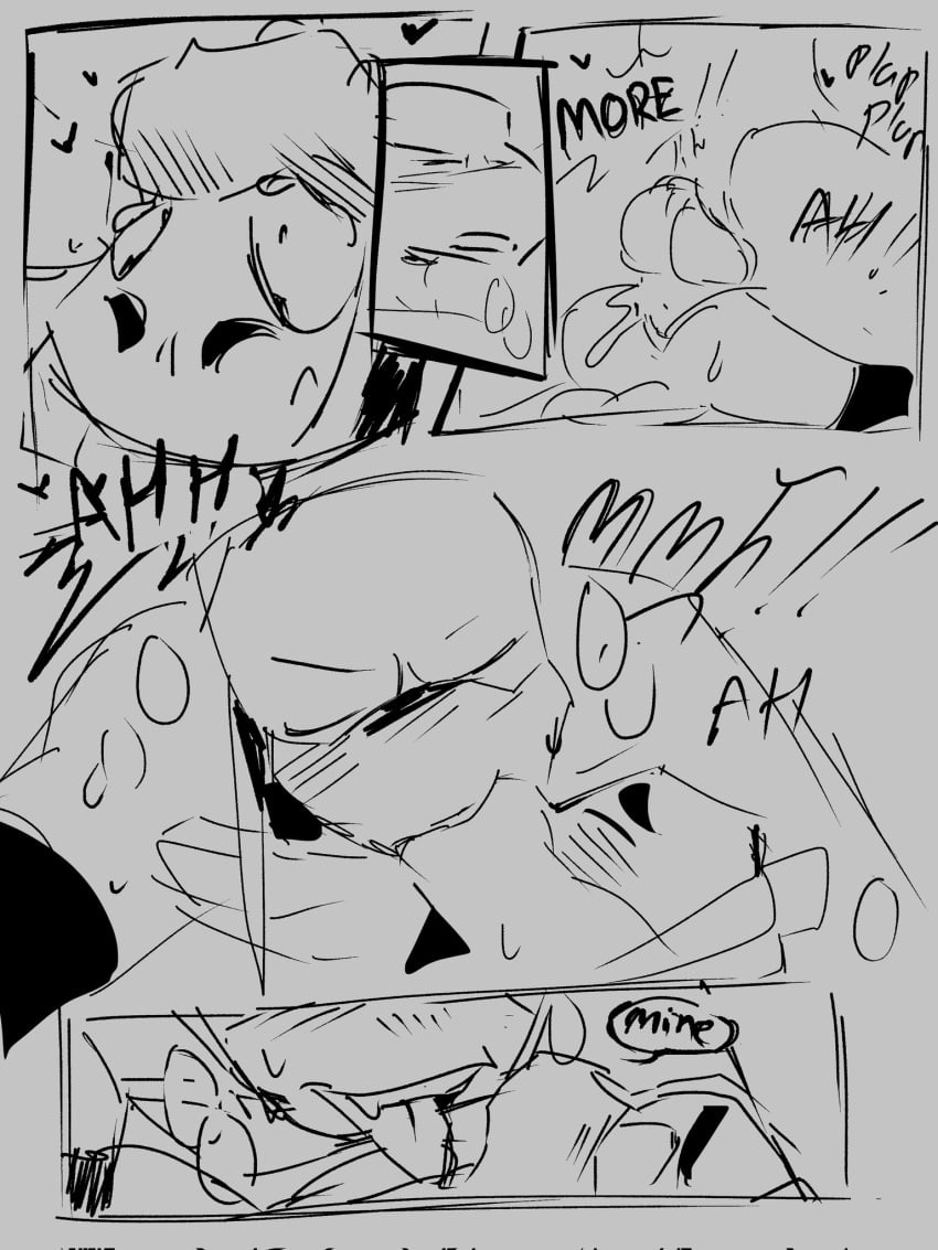 comic_page donatello donatello_(rise_of_the_tmnt) forced_kiss gay incest incest_(lore) male/male mating_press moaning raphael raphael_(rise_of_the_tmnt) rise_of_the_teenage_mutant_ninja_turtles sinful_pie tcest thrusting