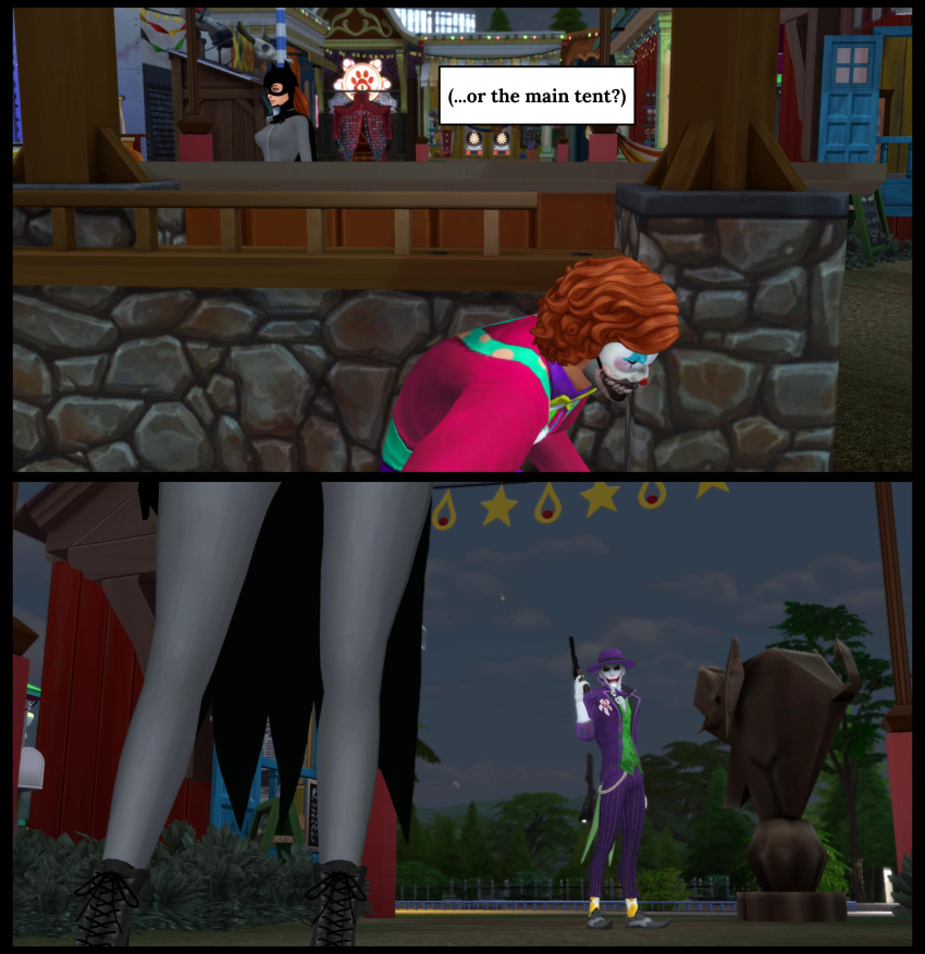 3d barbara_gordon batgirl batman_(series) comic comic_page dc dc_comics devious_desires deviousdesires joker older_male older_man_and_teenage_girl page_3 pof3445 red_hair sims4 the_joker the_sims_4