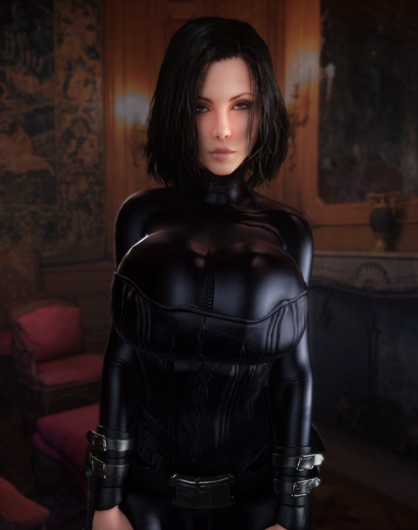 1girls 3d 3d_(artwork) alternate_ass_size alternate_breast_size ass big_ass black_bodysuit black_corset black_hair bodysuit breasts breasts_bigger_than_head clothed clothed_female corset female female_only female_solo fully_clothed hips hourglass_figure huge_ass huge_breasts kate_beckinsale large_ass looking_at_viewer selene_(underworld) skin_tight small_waist solo solo_female thick_thighs thighs thin_waist tight_clothing top_heavy top_heavy_breasts underworld upper_body vaako vampire vampire_girl wasp_waist wide_hips