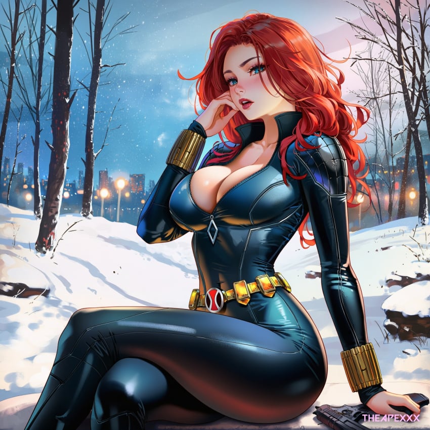 Black Widow (Marvel) Rule 34 Image