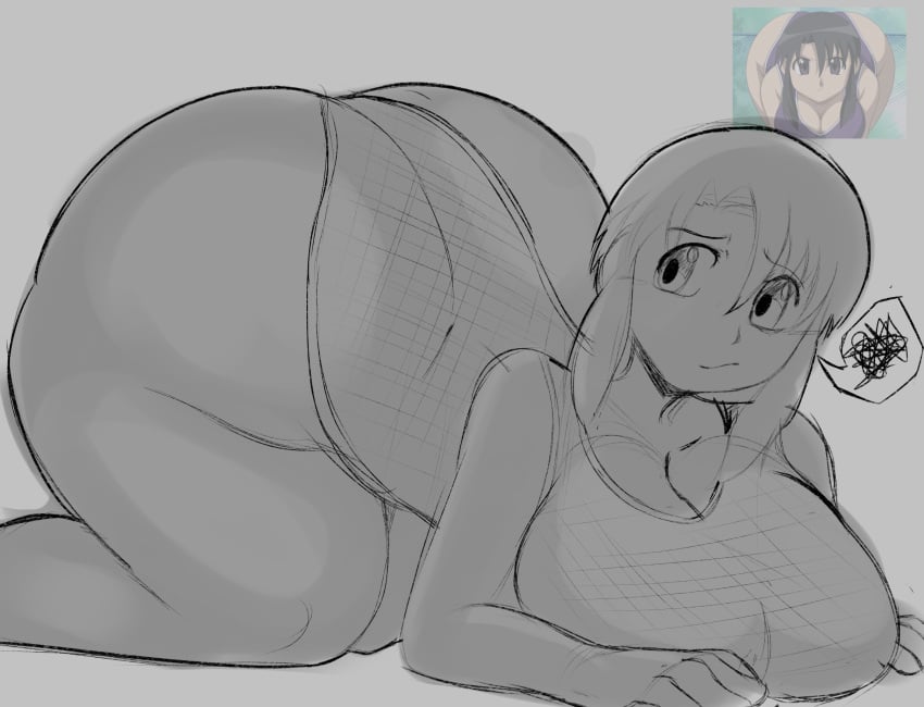 Nyamo Minamo Kurosawa (Azumanga Daiou) Rule 34 Image