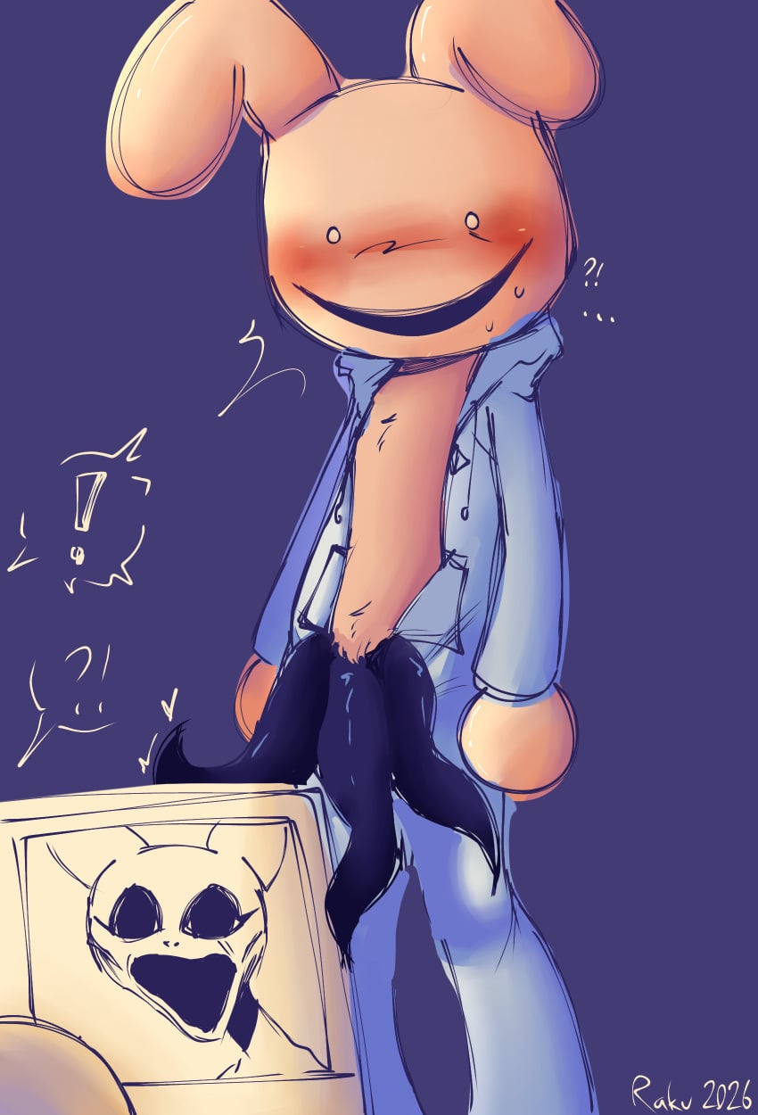3_penises alternate_version_available ambiguous_gender animal_hospital anomaly anthro exposed furry intern_(animal_hospital) multi_penis multiple_penises raku_sarvin roblox roblox_game self_upload tagme unusual_anatomy unusual_genitalia