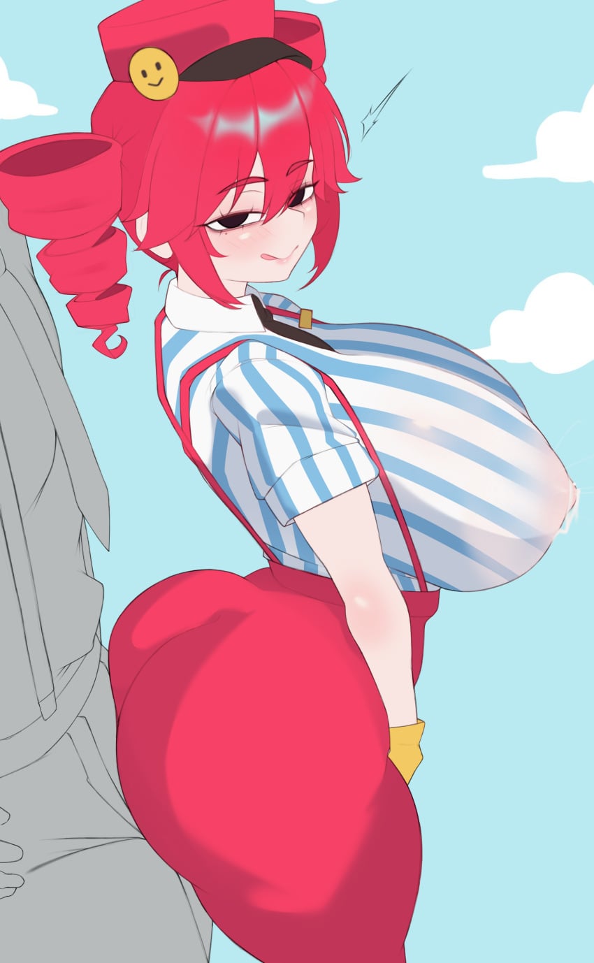 1boy 1girls 2d 2d_(artwork) arched_back areolae areolae_visible_through_clothing ass ass_crack ass_focus ass_on_crotch big_ass big_breasts big_thighs black_eyes blouse blush blushing blushing_female breast_milk breasts breasts_bigger_than_head breasts_bigger_than_torso bubble_butt clothed clothed_female clothed_male clothing commission commission_art commissioner_upload curvaceous curvy curvy_female curvy_figure dry_humping edit edited enormous_breasts fat_ass fat_breasts fat_thighs female fully_clothed gigantic_breasts gloves hat height_difference hetero high-waist_pants high_waisted_pants hips_wider_than_shoulders hourglass_figure huge_ass huge_breasts huge_thighs humping hypnosis hypnotized kasane_teto kasane_teto_(sv) lactating lactation lactation_through_clothes lactation_without_expressing large_ass large_breasts large_thighs licking_lips licking_own_lips looking_at_viewer male massive_breasts mesmerized mesmerizer_(vocaloid) mesmerizer_teto milk milk_drip milk_squirt mv_character necktie nipple_bulge nipples nipples_visible_through_clothing noboko_k pants plump plump_ass plump_breasts plump_thighs red_hair round_ass see-through see-through_clothing see-through_shirt shirt shorter_female sideboob simple_background slim_waist smaller_female soft_ass sticking_ass_out straight striped_shirt suspenders synthesizer_v taller_male tease teasing teasing_with_butt thick_ass thick_thighs thighs thighs_bigger_than_head tongue tongue_out top_heavy twin_drills utau voluptuous voluptuous_female wet wet_shirt wide_hips