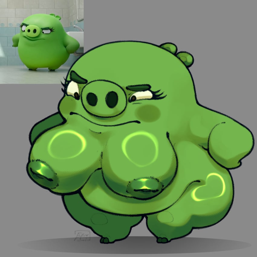 Pig (Angry Birds) Rule 34 Image