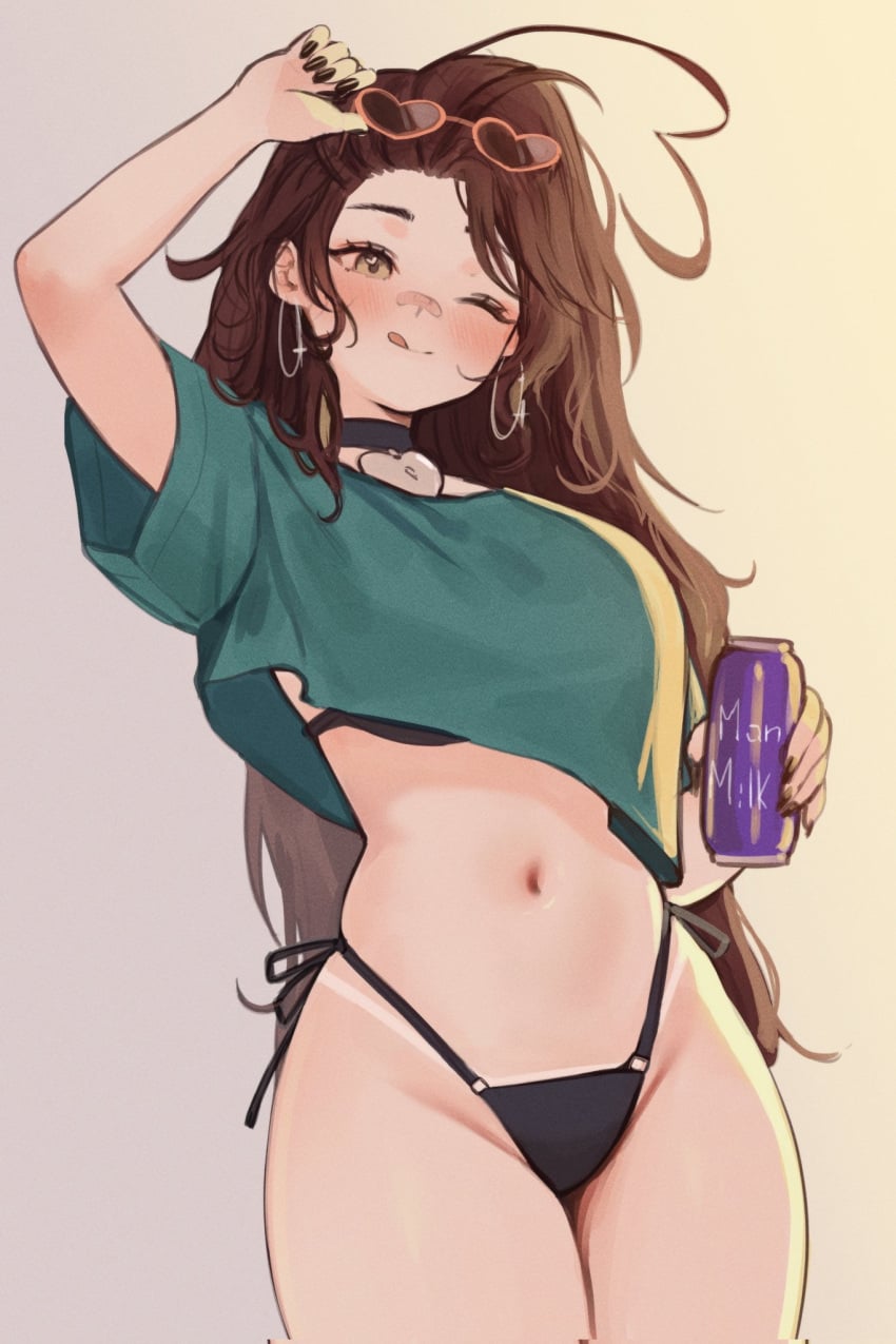 1girls big_breasts bikini breasts female female_focus female_only grand_theft_auto grand_theft_auto_vi gta_vi_cover_girl long_hair looking_at_viewer original sky_(skyaboveme) skyaboveme solo solo_female thick_thighs thighs wide_hips