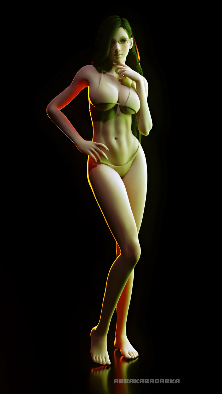 1girls 2022 3d 3d_model 5_toes abrakabadarka abs artist_logo artist_name artist_signature background bare_arms bare_breasts bare_legs bare_midriff bare_shoulders bare_thighs barefoot belly belly_button big_ass big_breasts big_butt big_thighs bikini bikini_bottom bikini_top black_background black_hair black_hair_female curvaceous curvaceous_body curvaceous_female curvaceous_figure curvaceous_hips curves curvy curvy_ass curvy_body curvy_female curvy_figure curvy_hips curvy_thighs feet female female_abs female_human female_only final_fantasy final_fantasy_xiii fingernail_polish fit fit_female glasses glasses_only green_nail_polish green_nails hourglass_figure jihl_nabaat long_hair looking_aside looking_pleasured mirror_reflection nail_polish reflection shiny shiny_body shiny_breasts shiny_butt shiny_hair shiny_skin solo tagme thick thick_body thick_breasts thick_hips thick_legs thick_lips thick_thighs thigh_gap thighs thighs_bigger_than_head thighs_together voluptuous voluptuous_female watermark