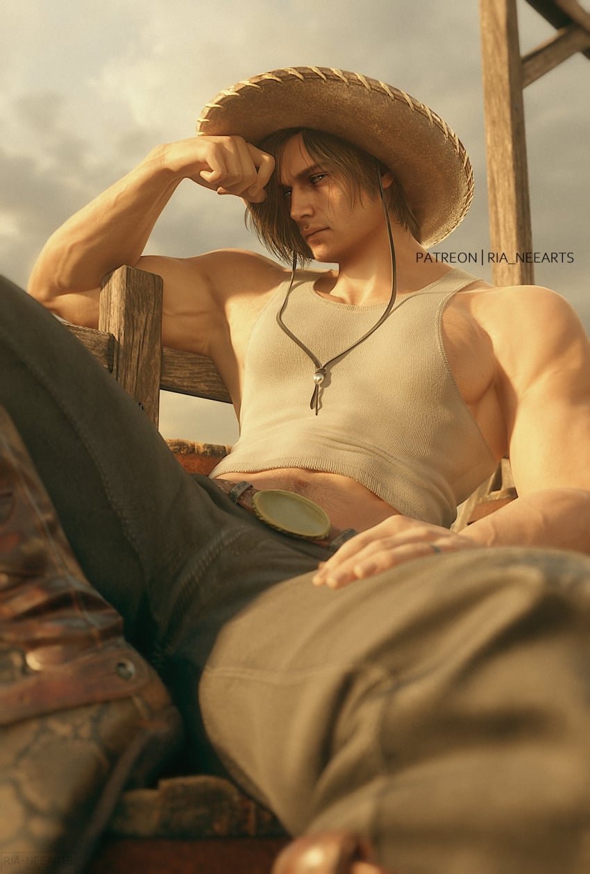 Leon Scott Kennedy (Resident Evil) Rule 34 Image