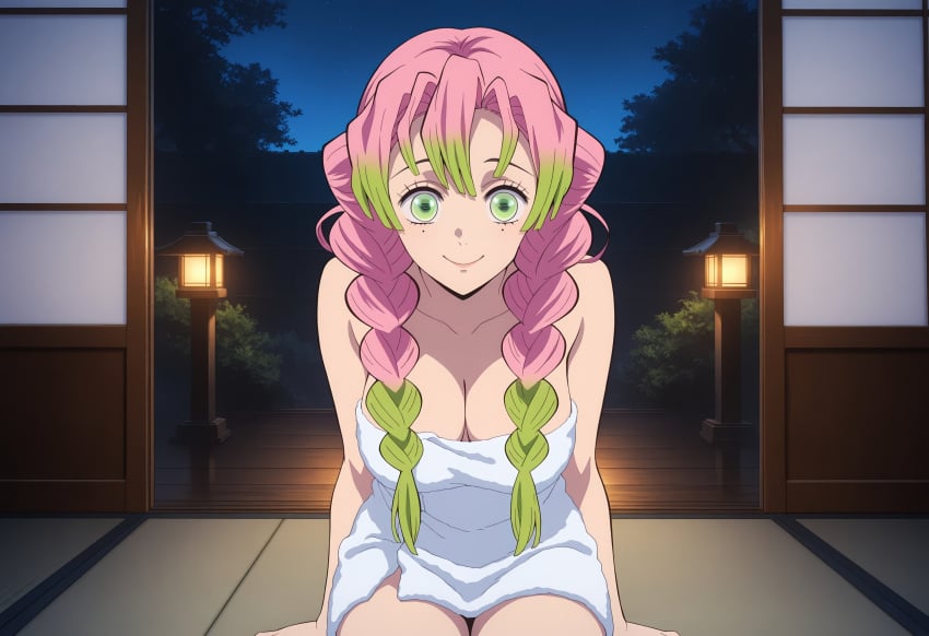 Kanroji Mitsuri (Demon Slayer) Rule 34 Image