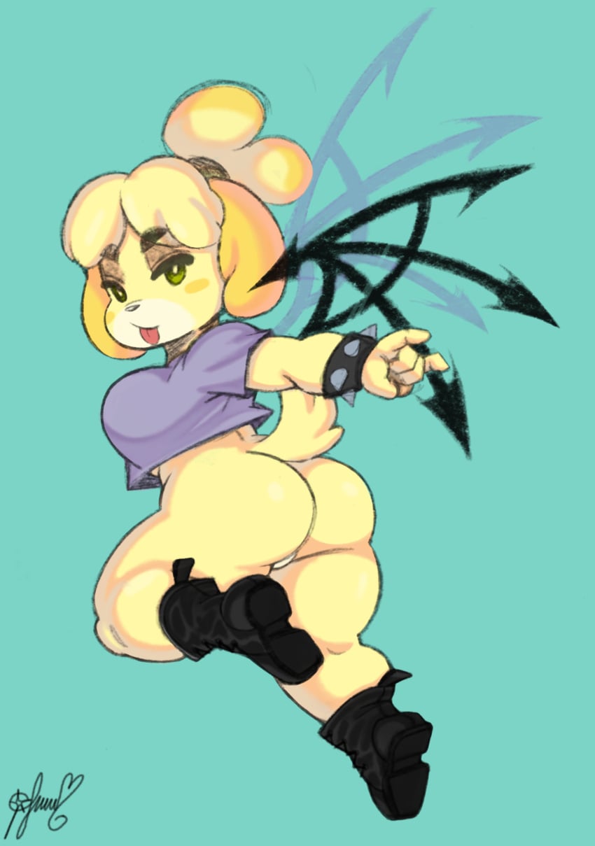 Isabelle (Animal Crossing) Rule 34 Image