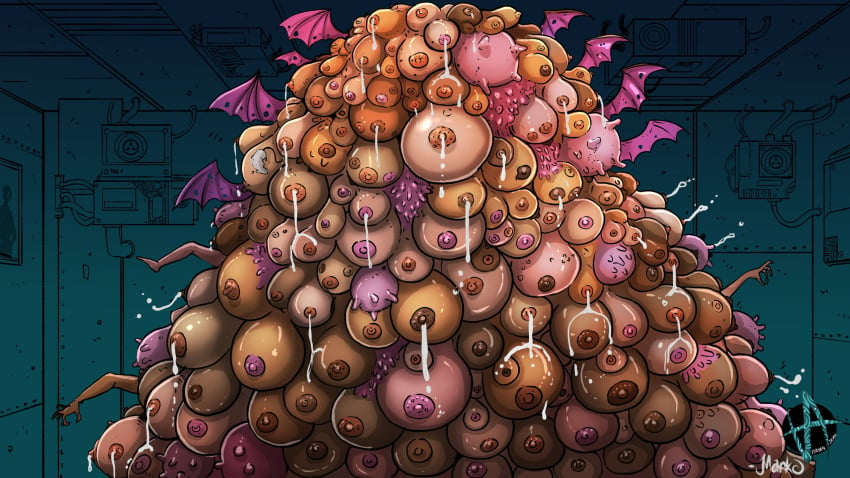 16:9 2022 2_horns 4_fingers 4_toes affront_to_nature alternate_version_at_source ambiguous_gender areola artist_logo artist_name autolactation bat between_breasts big_areola big_breasts big_nipples blue_background bodily_fluids body_horror breast_creature breasts brown_areola brown_body brown_breasts brown_fur brown_horn brown_nipples brown_skin colored dark_body dark_skin detailed detailed_background digital_media_(artwork) digital_painting_(artwork) feet female female_feral feral feral_focus fingers fur hair hand_on_breast hi_res hooves horn huge_breasts human hybrid hyper hyper_breasts inside lactating light_body light_skin logo macro_focus male mammal markings markoriginals medium_breasts membrane_(anatomy) membranous_wings milk montgomery_glands mostly_offscreen_character mostly_offscreen_feral mostly_offscreen_human multi_breast multi_nipple nipples notched_wings orange_areola orange_body orange_breasts orange_fur orange_nipples orange_tail organ_creature pink_teats purple_areola purple_breasts purple_nipples purple_udders purple_wings quadruped rivets scp-597 scp_foundation shaded signature simple_background small_areola small_breasts small_nipples solo_focus spots stuck tail tan_body tan_breasts tan_skin teats toes udders unguligrade what_has_science_done where_is_your_god_now white_body white_fur why widescreen wings wtf yellow_breasts