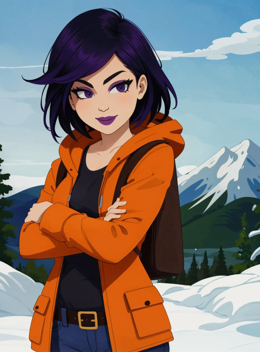 ai_generated female kenny_mccormick_(panderverse) looking_at_viewer makimass_ai panderverse south_park south_park:_joining_the_panderverse