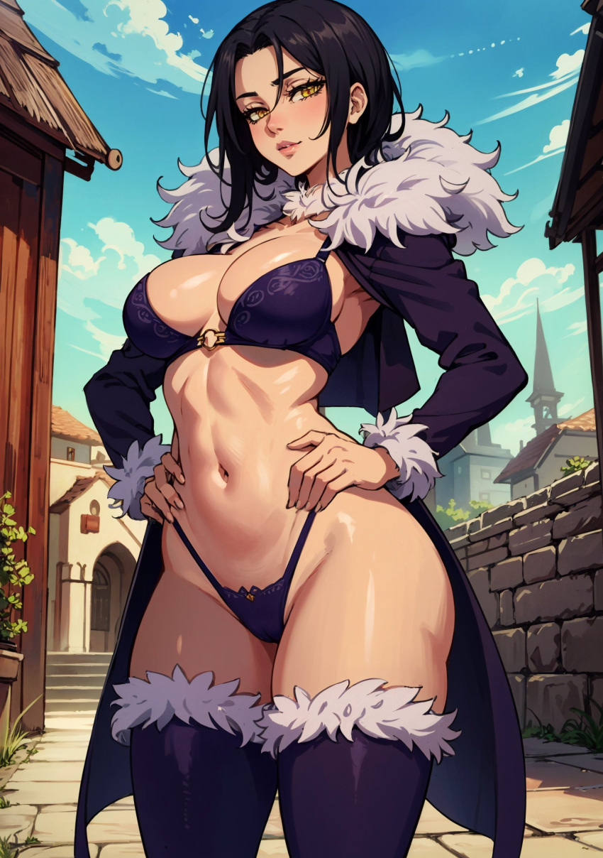 ai_generated female looking_at_viewer makimass_ai merlin_(nanatsu_no_taizai) nanatsu_no_taizai thong