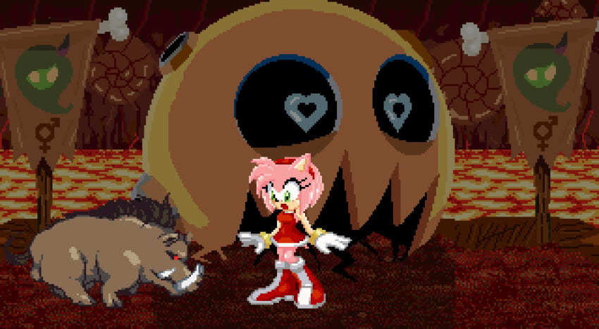 amy_rose animated anthro bodily_fluids cum cum_in_pussy cum_inside digital_media duo eulipotyphlan excessive_cum excessive_genital_fluids female feral forced genital_fluids gif hedgehog humanoid male male/female mammal mykiio penetration pixel_art project_x_love_potion_disaster rape sega sex sonic_(series) sonic_the_hedgehog_(series) suid suina sus_(pig) vaginal_penetration wild_boar zoophilia