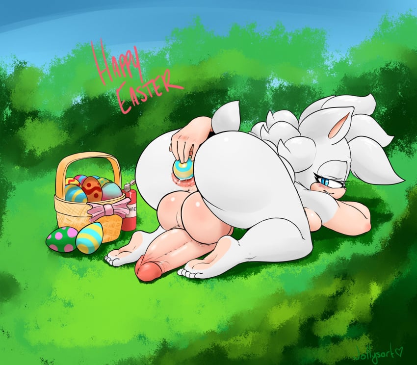 1futa 2022 2d alternate_version_available anal_insertion anal_masturbation anus ass ass_up big_ass blue_eyes color easter easter_basket easter_egg easter_egg_buttplug egg_in_ass egg_insertion face_down_ass_up feet futa_only futanari grass happy_easter humanoid intersex jollysart large_ass lube lube_bottle lube_in_ass mobian_(species) nude nude_futanari object_in_ass object_insertion original outdoors public public_exposure public_masturbation public_nudity soles solo_futa sophie_(argento) thick_thighs thighs toes white_body white_fur wide_hips