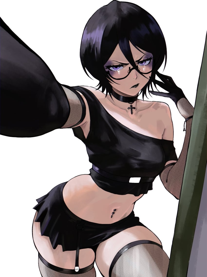 bleach goth insomniaboin kuchiki_rukia