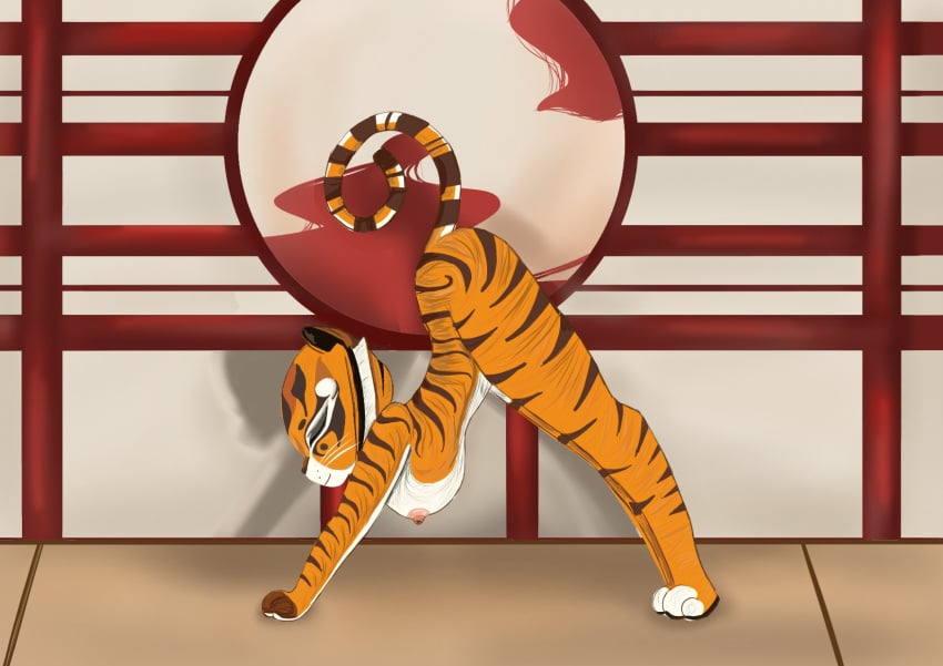 Master Tigress (Dreamworks) Rule 34 Image