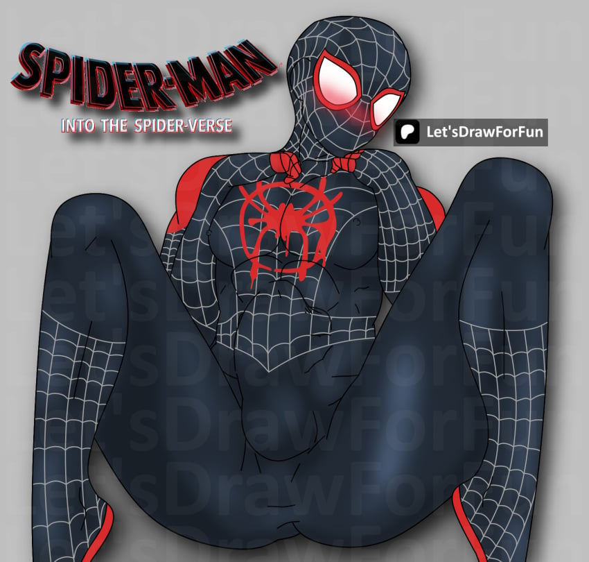 1boy african african_male ass ass_up censored cursed cursed_image dark-skinned_male dark_skin funny gay let's_draw_for_fun male male_only marvel miles_morales miles_morales_(spider-verse) nsfw s solo spandex spandex_suit spider-man spider-man:_into_the_spider-verse spider-man_(miles_morales) spider-man_(series) teen_boy torn torn_clothes yaoi