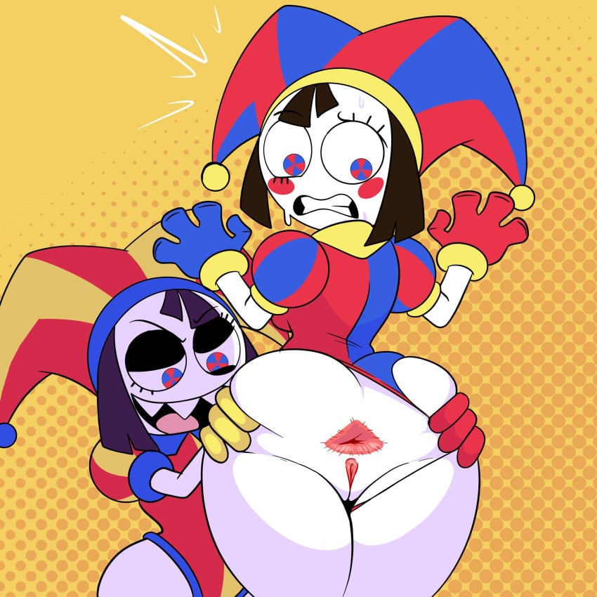 Evil Pomni (The Amazing Digital Circus) Rule 34 Image