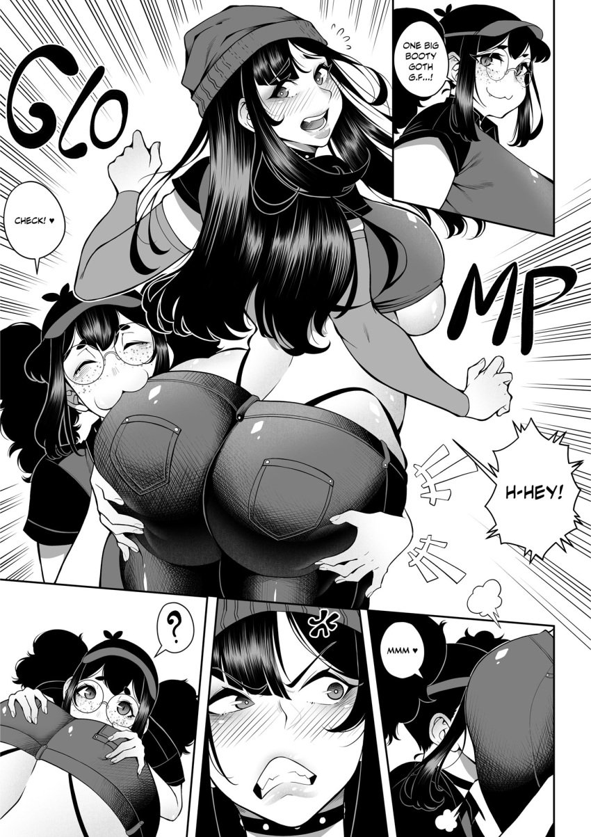 2girls a-block:_tips_please a-block_(series) big_ass big_breasts big_thighs bisexual bisexual_female breasts breasts_bigger_than_head bursting_breasts comic crossover curvaceous curvy curvy_figure digital_media_(artwork) female geek gid_sama goth goth_girl hips hourglass_figure huge_ass huge_breasts huge_thighs judy_blackburn juuichi11 large_ass large_breasts large_thighs legs mature mature_female nerd nerdy_female pizza_thot plump plump_ass plump_breasts plump_thighs slim_waist story thick thick_hips thick_legs thick_thighs thighs tips_(gats) voluptuous voluptuous_female waifusplit waist wide_hips wide_thighs