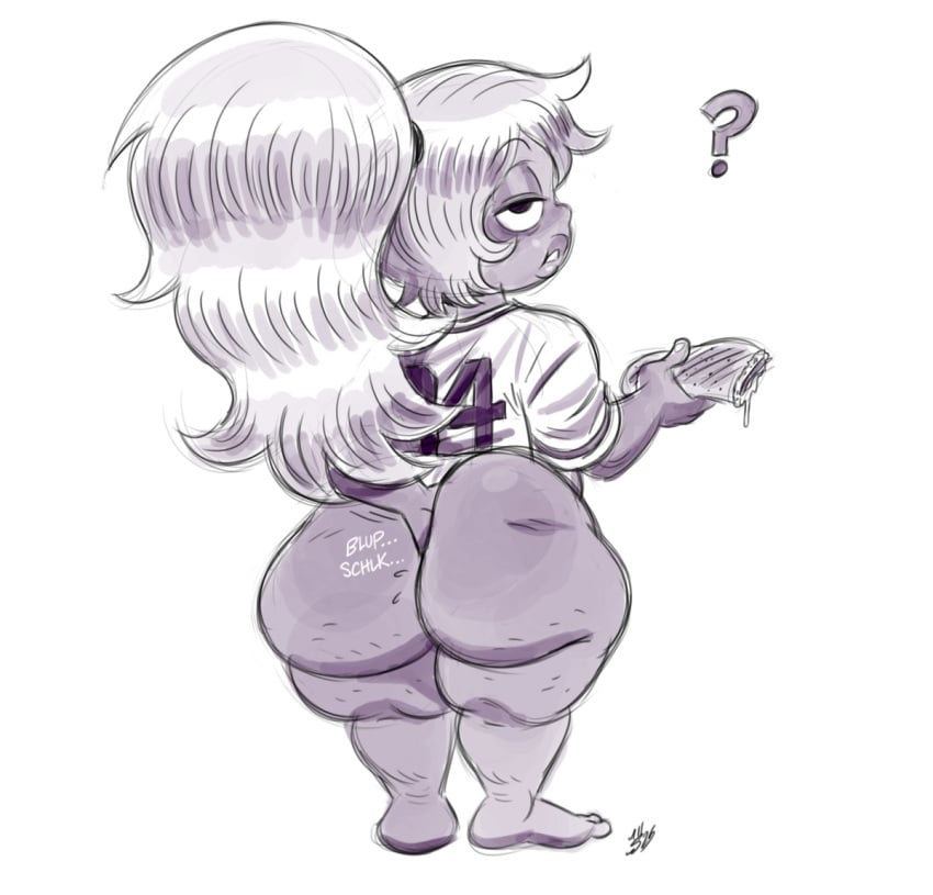 1girls amethyst_(steven_universe) ass bottomless deepcreases female hand_in_ass nude steven_universe tagme