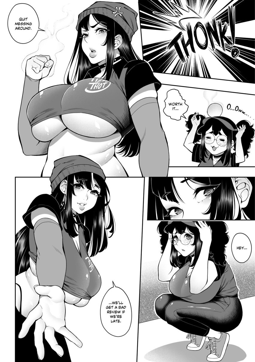 2girls a-block:_tips_please a-block_(series) big_ass big_breasts big_thighs bisexual bisexual_female breasts breasts_bigger_than_head bursting_breasts comic crossover curvaceous curvy curvy_figure digital_media_(artwork) female geek gid_sama goth goth_girl hips hourglass_figure huge_ass huge_breasts huge_thighs judy_blackburn juuichi11 large_ass large_breasts large_thighs legs mature mature_female nerd nerdy_female pizza_thot plump plump_ass plump_breasts plump_thighs slim_waist story thick thick_hips thick_legs thick_thighs thighs tips_(gats) voluptuous voluptuous_female waifusplit waist wide_hips wide_thighs