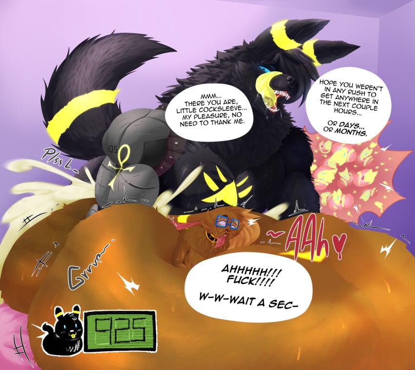 aggressive_fertilization anthro anubis anubis_rose_(character) arm_tattoo big_dom_small_sub bodily_fluids breasts breeding_slave canid canine chest_tattoo clothing collar cum cum_inside cybernetic_arm cybernetic_limb cybernetics deer deity domestic_cat dominant duo eevee eeveelution egyptian_mythology english_text eyewear felid feline felis female female_penetrated forearm_tattoo forearms generation_1_pokemon generation_2_pokemon genital_fluids glasses glowing glowing_markings glowing_tattoo glowing_tongue half_brother_(lore) hi_res hybrid hyper hyper_inflation impregnation inflation inflation kafiro_element lagomorph leporid living_condom looking_pleasured luna_rose_(character) machine male male/female male/male male_(lore) mammal markings middle_eastern_mythology multiple_ova muscular muscular_male mythological_canine mythological_creature mythology nintendo nipple_piercing nipples ovum papayathebun penetration penile penile_penetration piercing pokemon pokemon_(species) profanity pup_counter rabbit ridiculous_fit sex sex_slave size_difference slave small_breasts sperm_cell sperm_cell_with_face sperm_dominating_ovum tail tattoo text text_on_clothing tongue tongue_out umbreon unusual_bodily_fluids unusual_cum unusual_genital_fluids unusual_sperm_cell vaginal_penetration vaginal_penetration wearing_glasses werecanid werecanine werecreature werewolf womb_tattoo