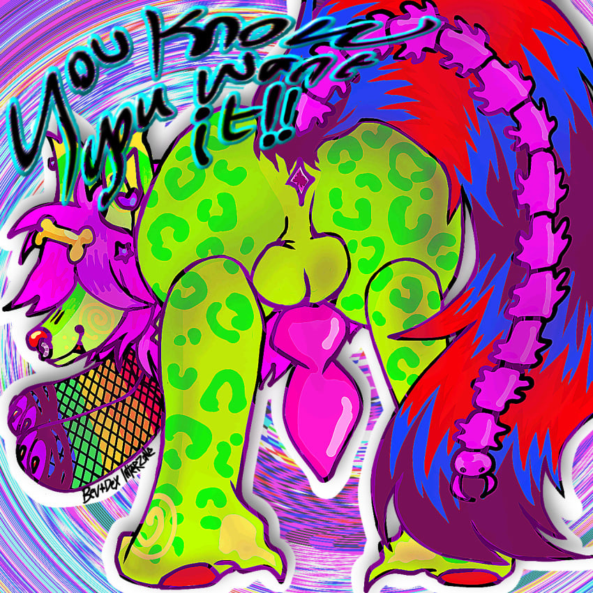 1:1 accessory animal_genitalia animal_penis anus armwear arthropod ass balls bent_over big_penis canid canine canine_genitalia canine_penis claws clothing deadpuppy fishnet_armwear fishnet_clothing fur genitals hi_res insects insects_in_body long_tail male mammal multicolored_body multicolored_fur pawpads paws penis presenting presenting_hindquarters solo solo_focus sparklefur tail taunting teasing teasing_viewer text throbbing throbbing_penis w0rmz