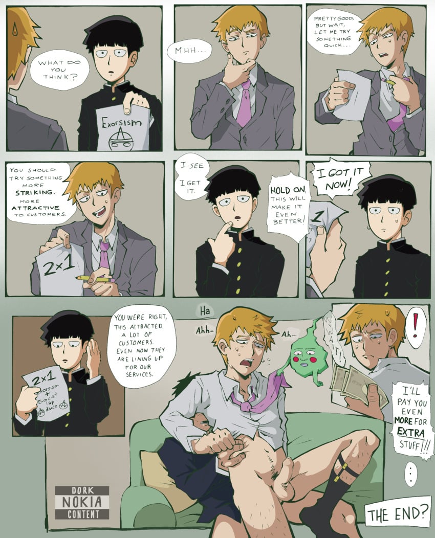 Arataka Reigen (Mob Psycho 100) Rule 34 Image