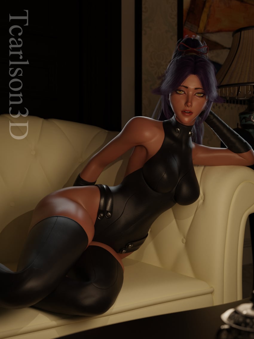 Shihouin Yoruichi (Bleach) Rule 34 Image