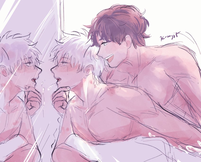 Gintoki Sakata (Gintama) Rule 34 Image