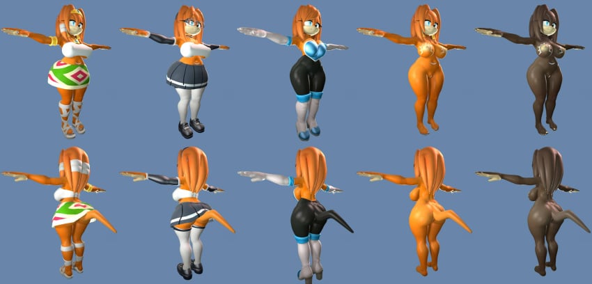 Rouge The Bat (Cosplay) Rule 34 Image