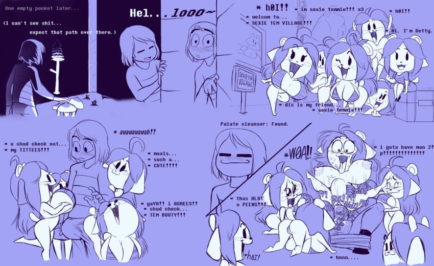 Temmie (Undertale) Rule 34 Image